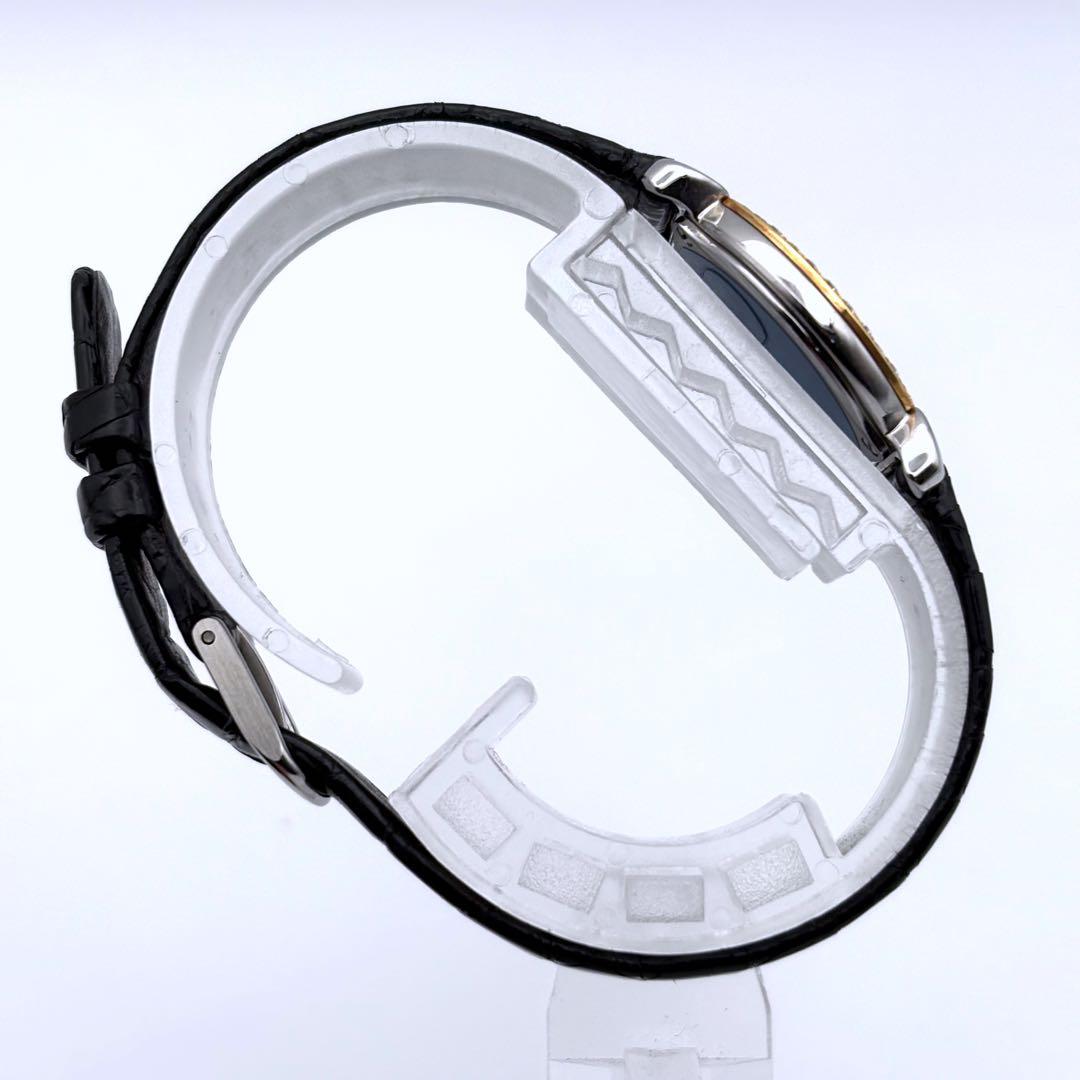 SEIKO CREDOR ダイヤベゼル 18KT x SS クォーツ 腕時計