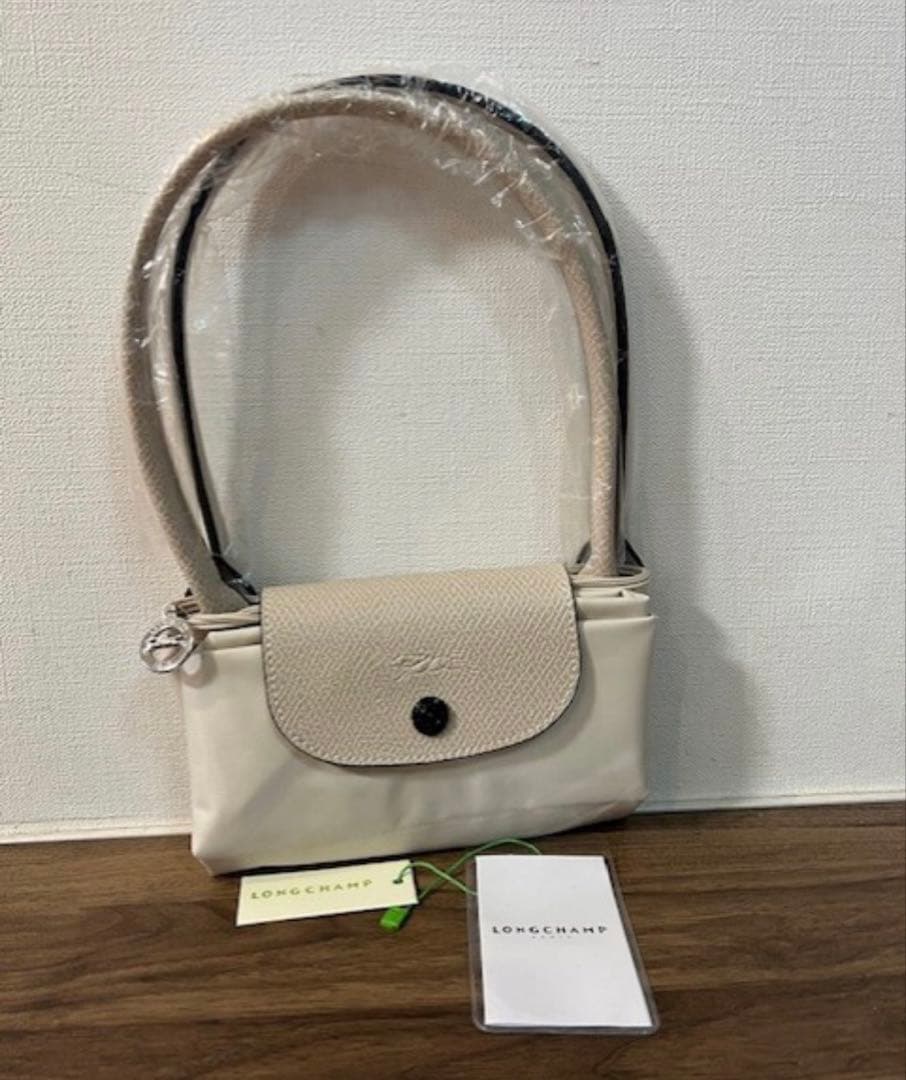 ロンシャン ハンドバッグ ピンクホワイト Lサイズ レディース トートバッグ