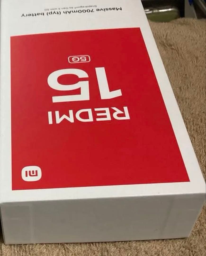 REDMI 15 5G◆1台のみ◆ミッドナイトブラック◆新品未使用ソフトバンク版