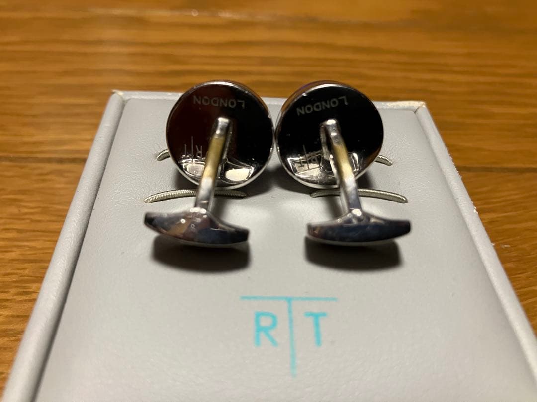 タテオシアン　カフリンクス　ブルー　TATEOSSIAN 　カフス