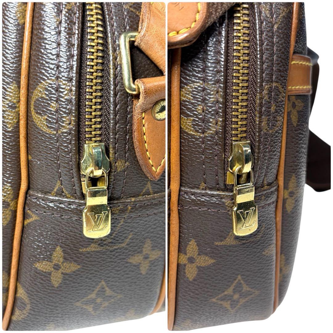 綺麗！ LOUIS VUITTON モノグラム リポーターPM a1036