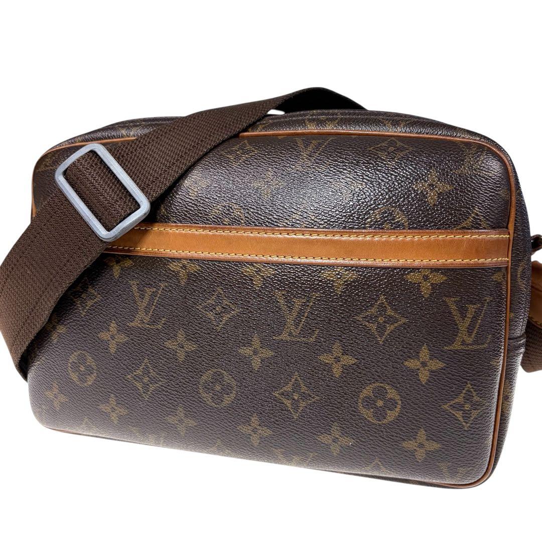 綺麗！ LOUIS VUITTON モノグラム リポーターPM a1036