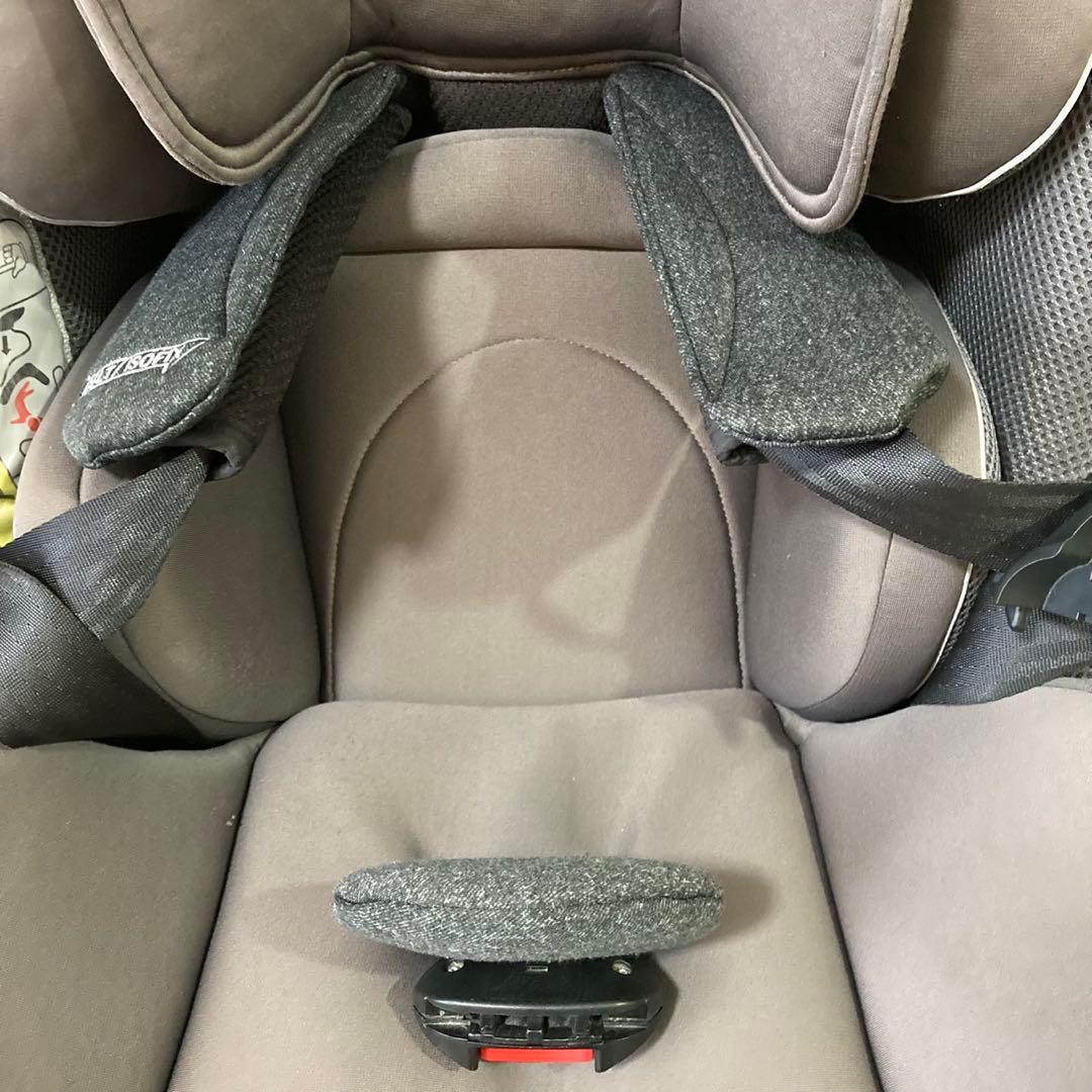 【美品】　Aprica クルリラプレミアムAB プレミアムグレー ISOFIX