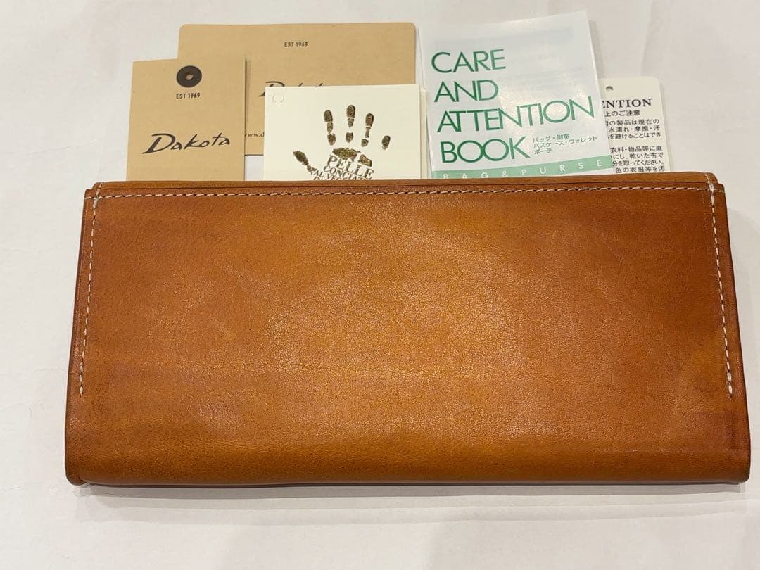 新品　Dakota ダコタ 長財布 コラッジョ 0030944 マスタード