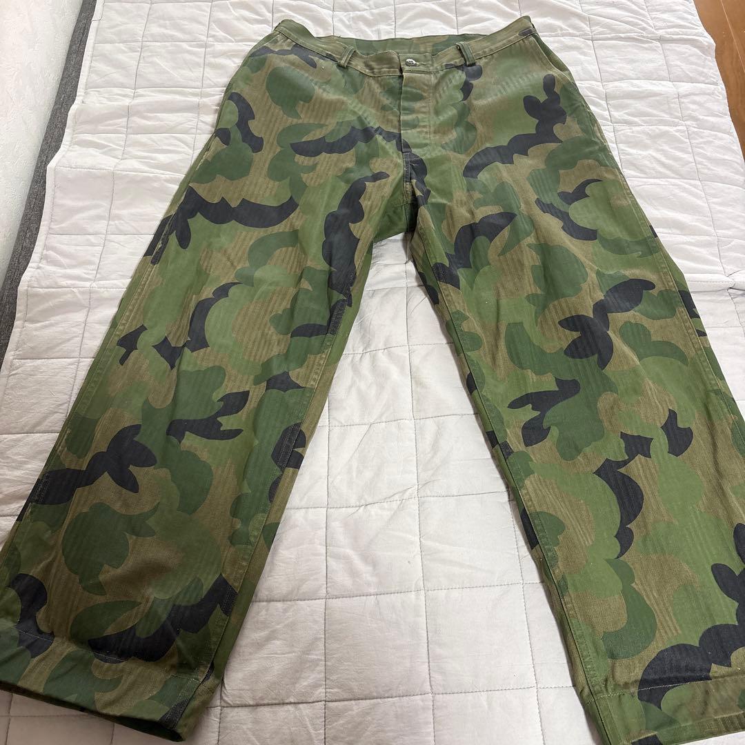 WAREHOUSE UTILITY PANTS CAMOUFLAGE カモフラ