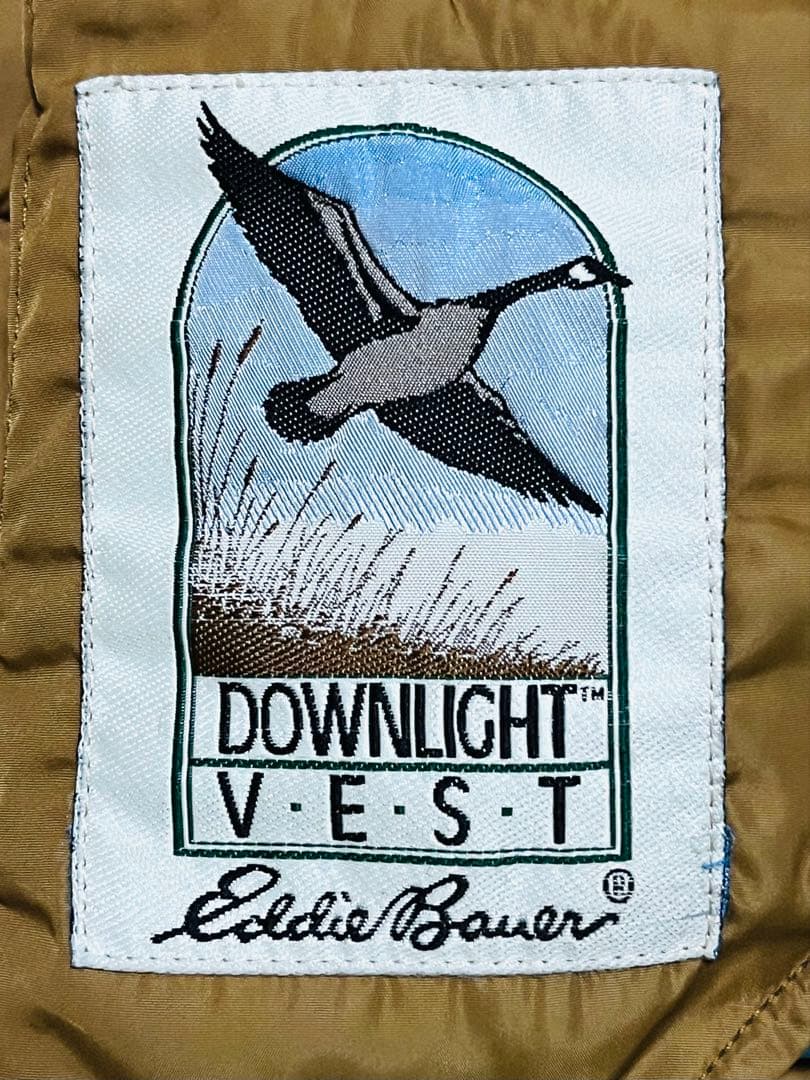 80s 90s Eddie Bauer エディーバウアー　グース　ダウンベスト