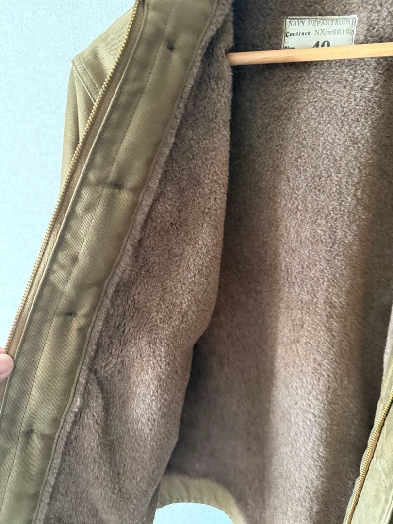 THE REAL McCOY'S Ｎ-1デッキジャケット 40サイズ