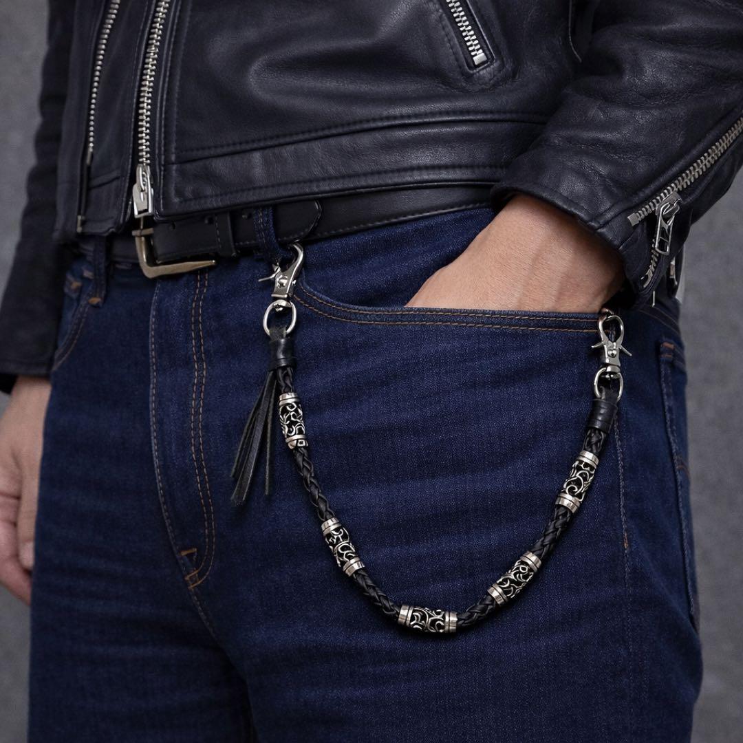 ALZUNI アルズニ　ウォレットチェーン 950 ローラー　ウォレットロープ