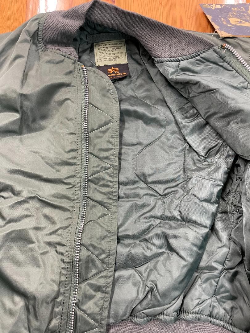 ジャケット・アウター 90's ALPHA INDUSTRIES MA-1 GROUND CREW