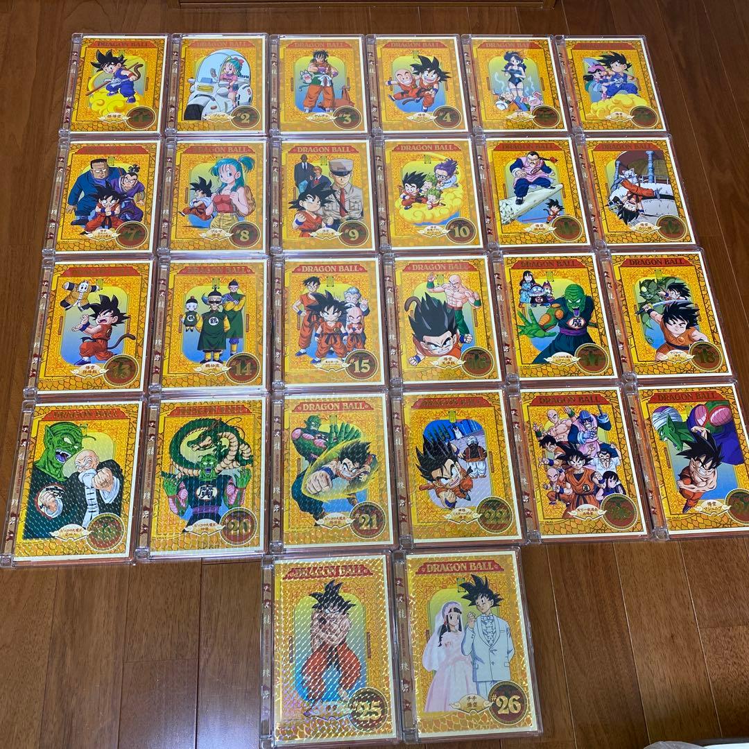 DRAGON BALL DVD 全26巻➕GT11巻のうち4巻なし➕Z1巻おまけ