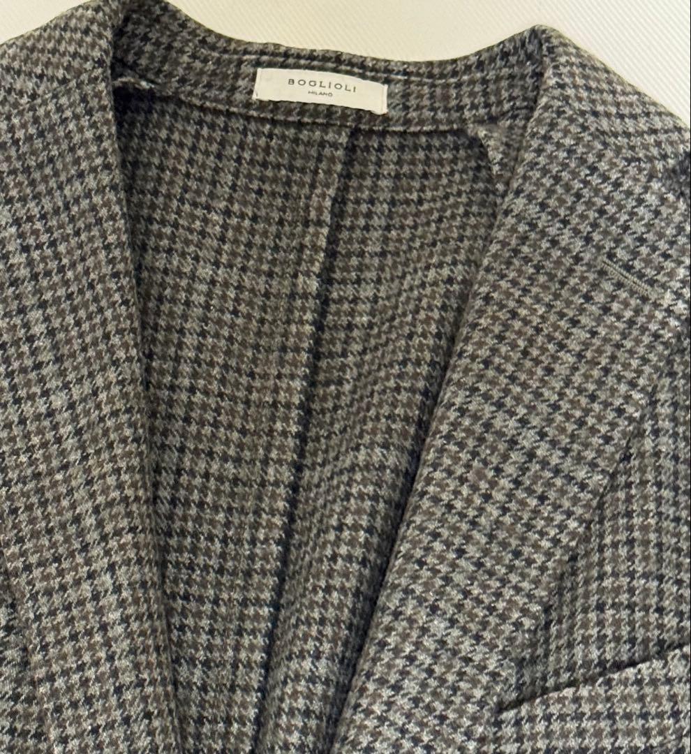 ◆国内正規品【48】BOGLIOLI◆美品！秋冬物『３Ｂジャケット』イタリア製◆