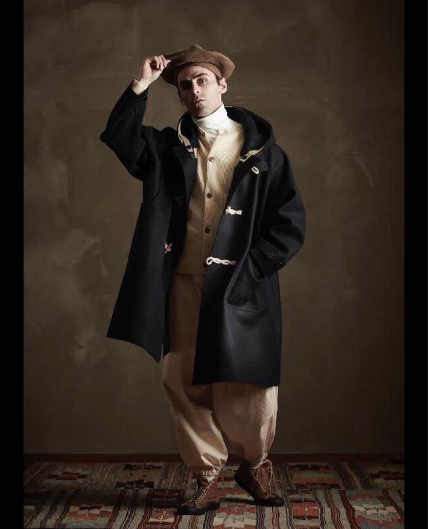 HAVERSACKハバーサック　ヴィンテージメルトンダッフルコート