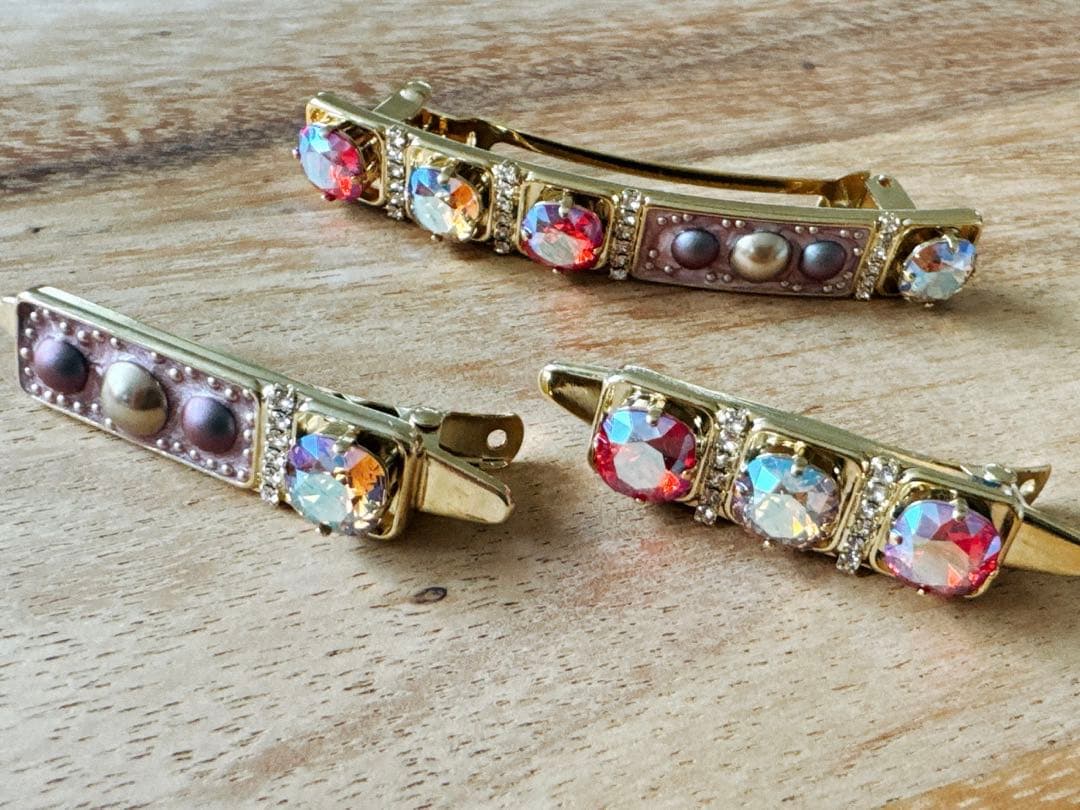 リカさん専用 ACCA バレッタ クリップ 3点セット コレットマルーフ アッカ