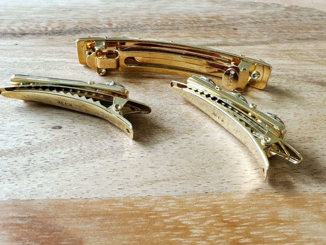 リカさん専用 ACCA バレッタ クリップ 3点セット コレットマルーフ アッカ