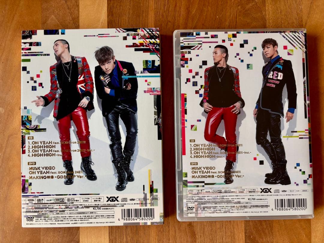 BIGBANG GD&TOP CD DVD 公式品 5点セット G-DRAGON