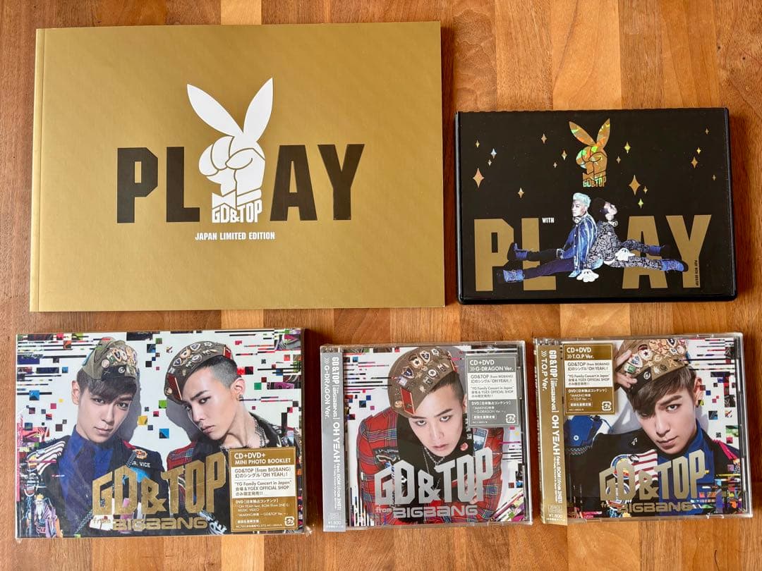 BIGBANG GD&TOP CD DVD 公式品 5点セット G-DRAGON