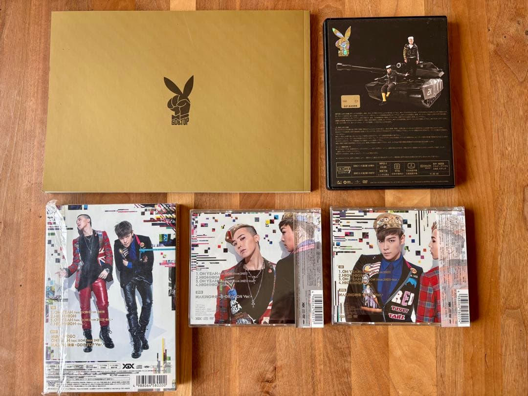 BIGBANG GD&TOP CD DVD 公式品 5点セット G-DRAGON