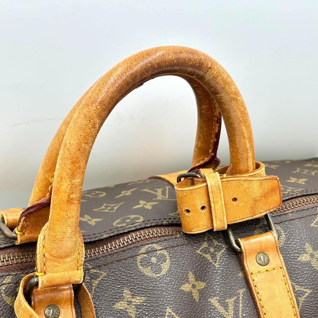 【鑑定済】 ルイヴィトン キーポル バンドリエール 50 モノグラム バック