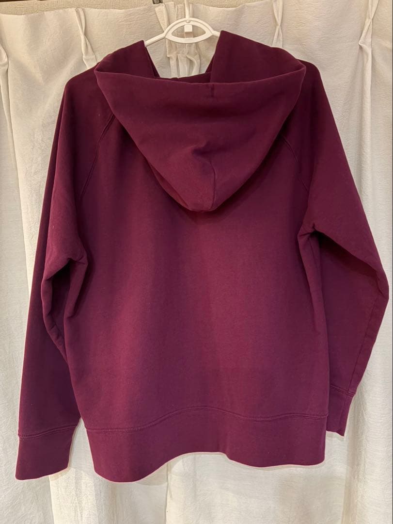 GAP ジップアップパーカー ワインレッド