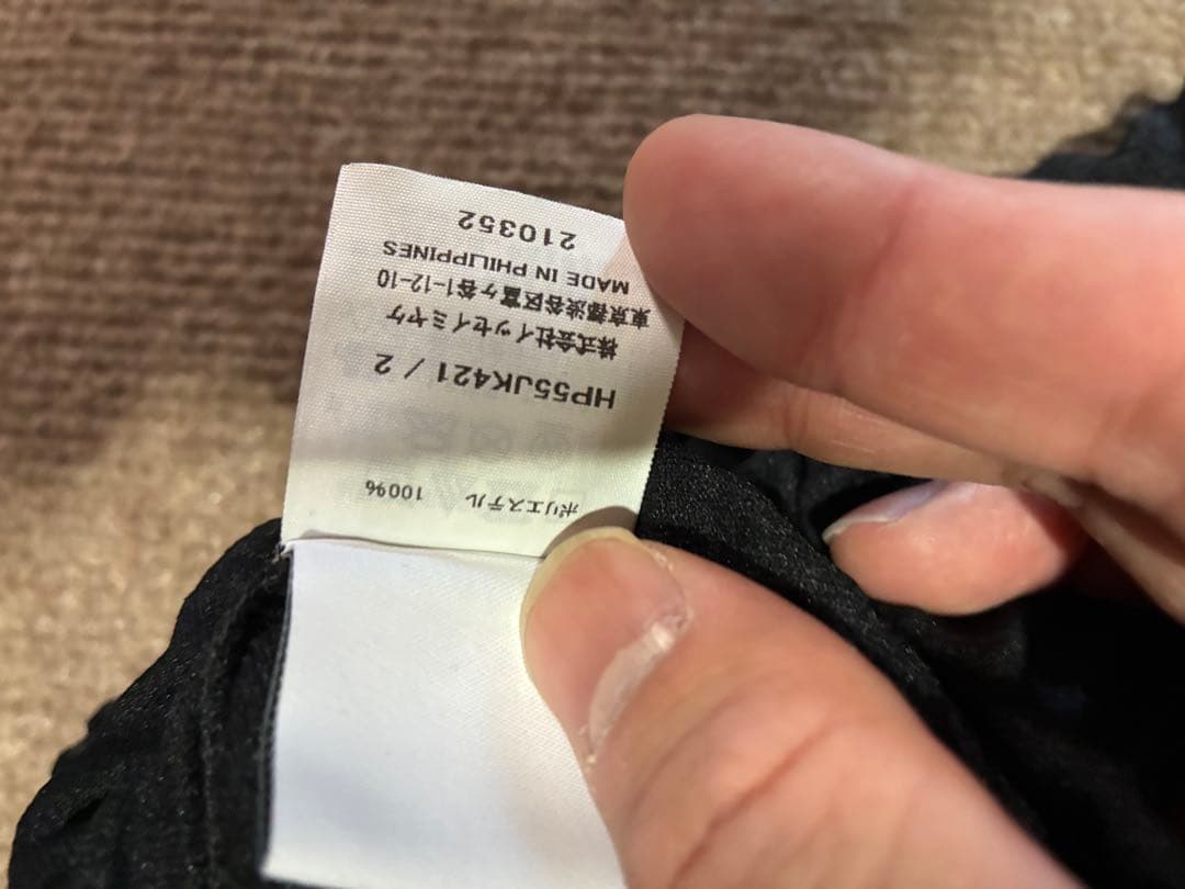 homme plisse issey miyake ロンT