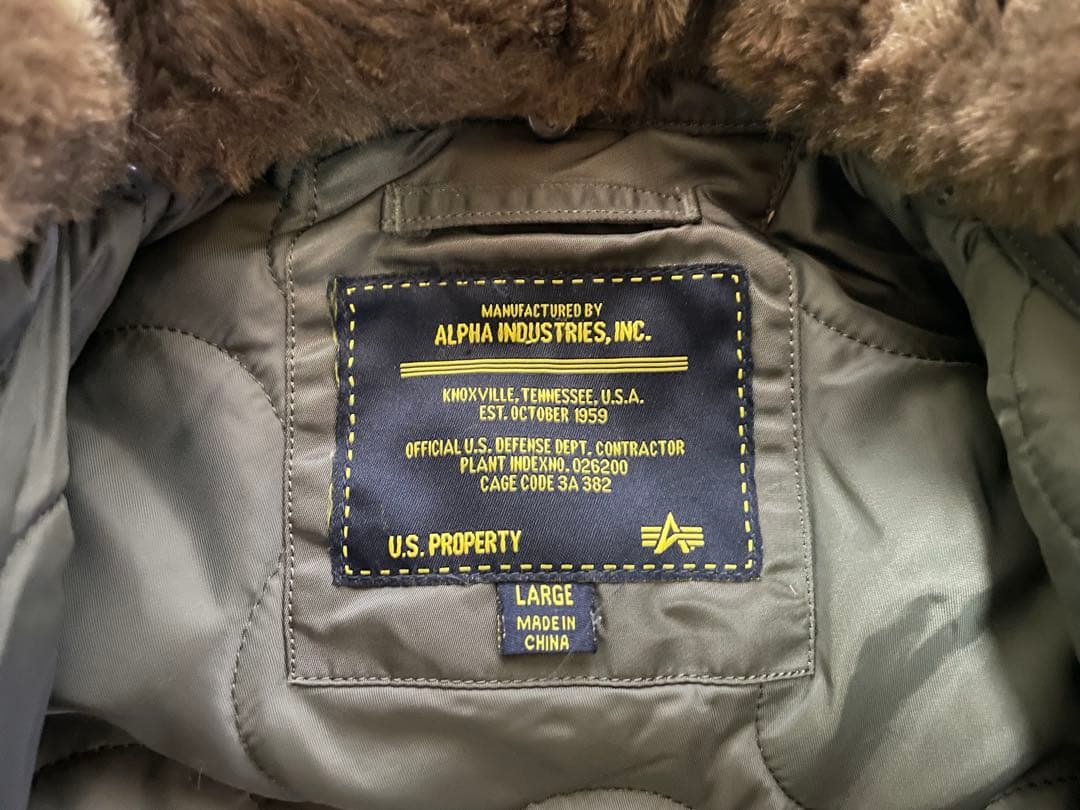 超美品ALPHA フライトジャケット INJECTOR TIGHT TA0611