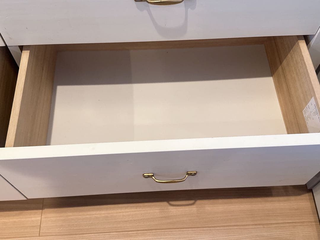 MOMO NATURAL モモナチュラル チェストタンス 引き出し収納 ホワイト