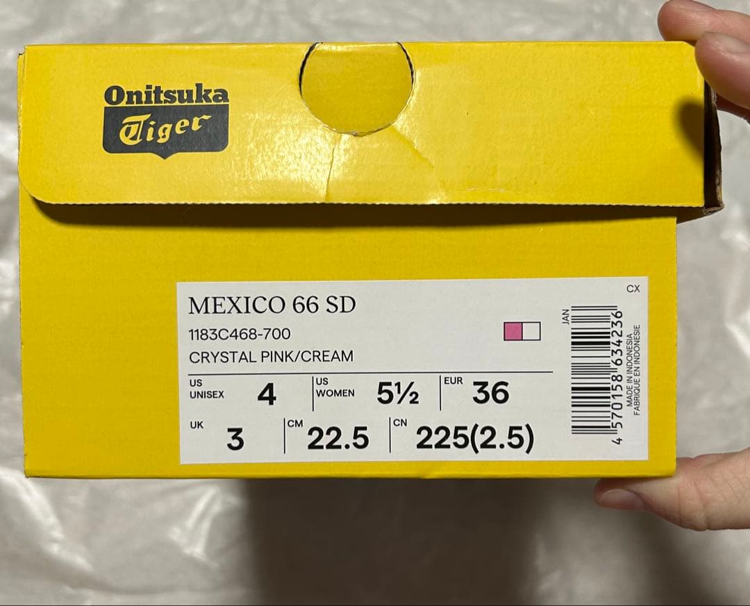 Onitsuka Tiger MEXICO 66 SDピンク