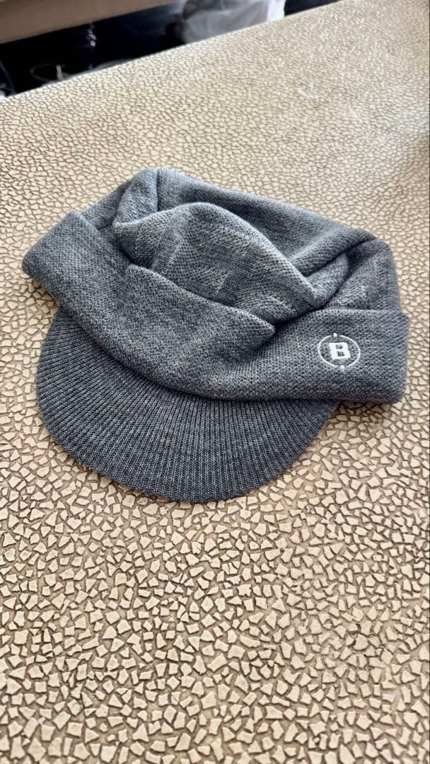 BRIEFING グレー ニットワークキャップ