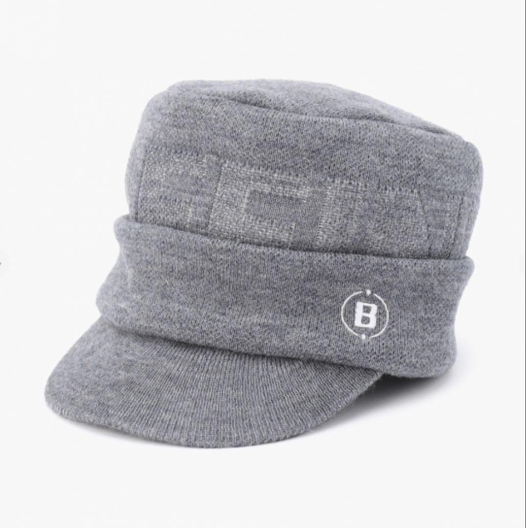 BRIEFING グレー ニットワークキャップ