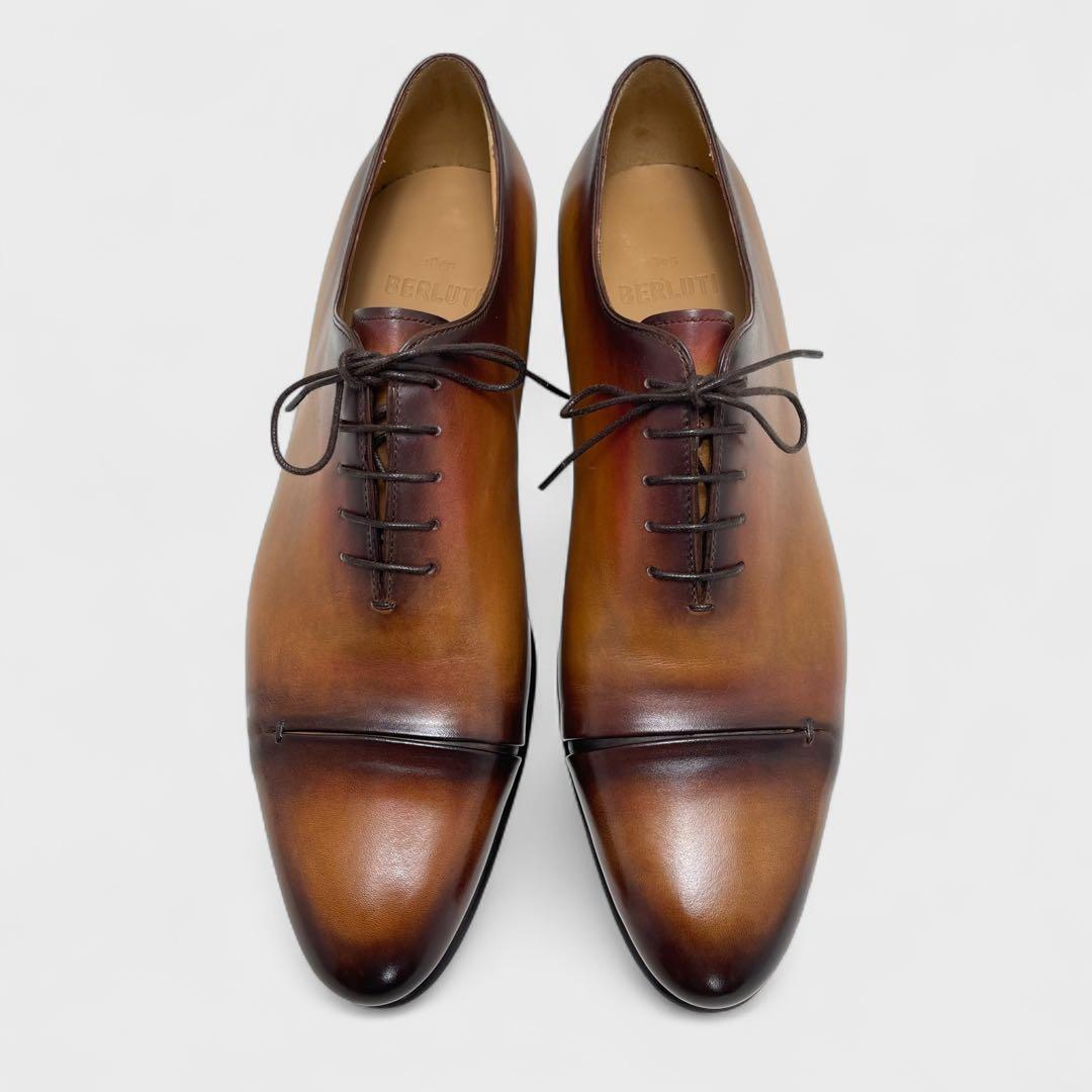 未使用品✨付属品有り✨Berluti ベルルッティ ガスパール 革靴 8 1/2