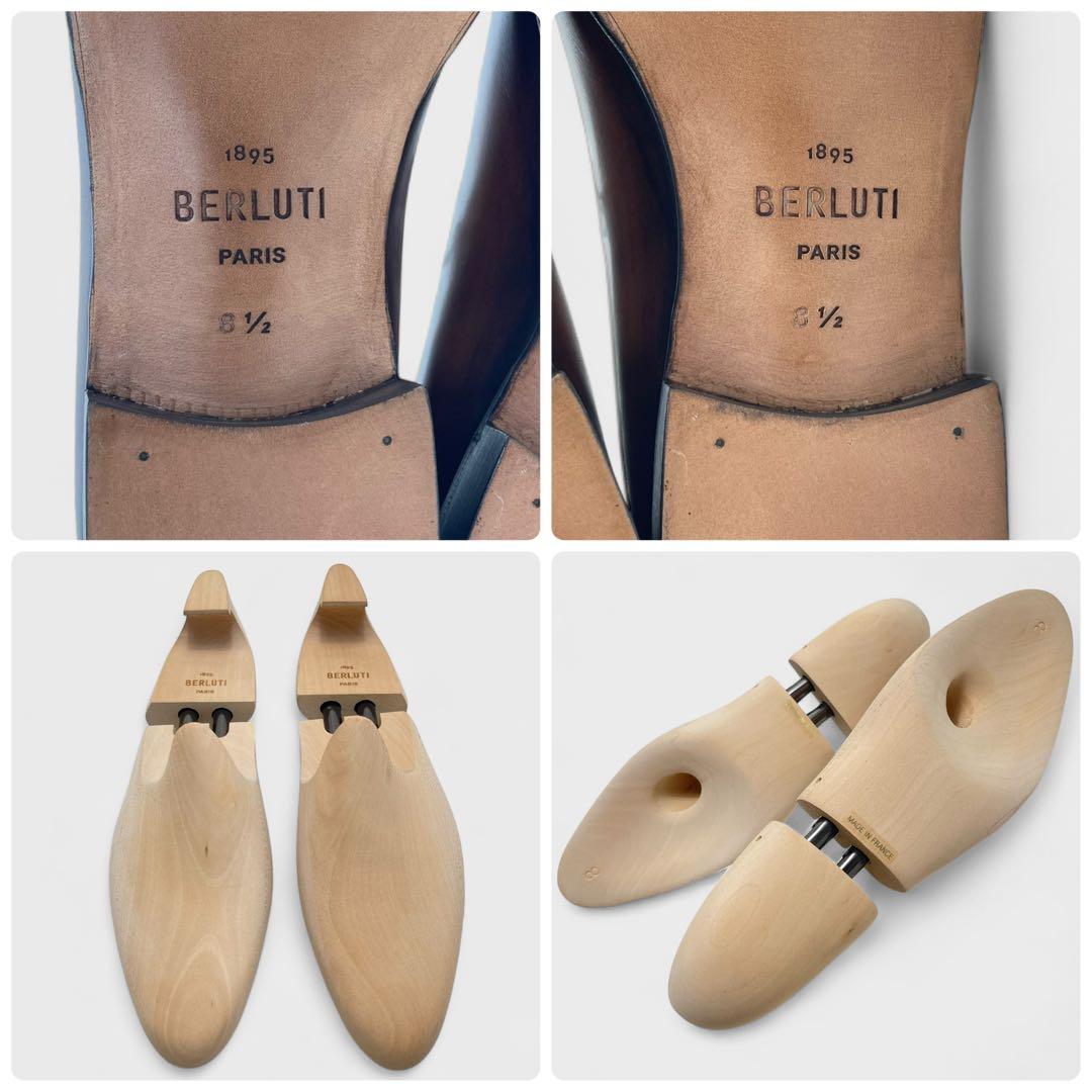 未使用品✨付属品有り✨Berluti ベルルッティ ガスパール 革靴 8 1/2