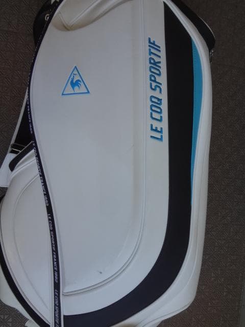 ルコック / le coq 9型キャディバッグ(QQBQJJ03) 白 極上品