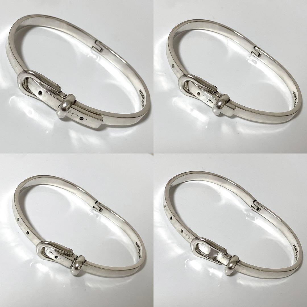 メキシコ ベルト ブレスレット バングル シルバー 925