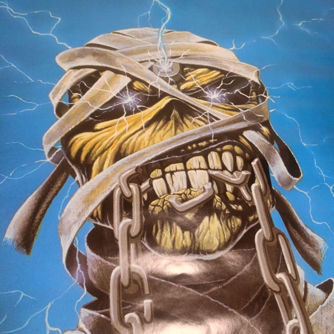 IRON MAIDEN ポスター 1985 WORLD SLAVERY TOUR