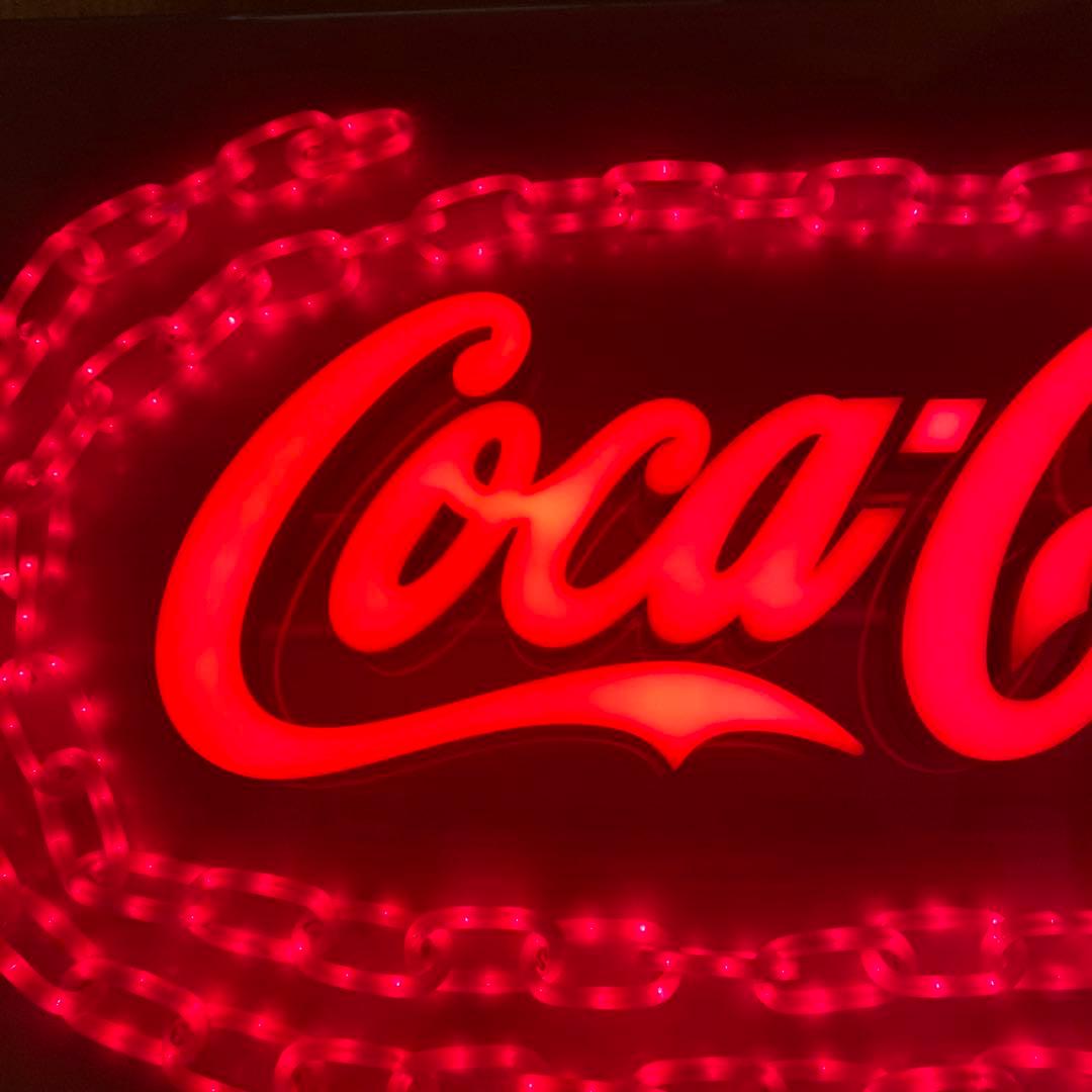 コカ・コーラ 電飾看板 ネオンサイン イルミネーション インテリア オブジェ