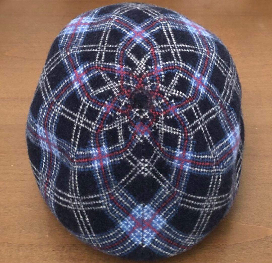 Vivienne Westwood チェック 帽子 オーブ 日本製 クロッシェ