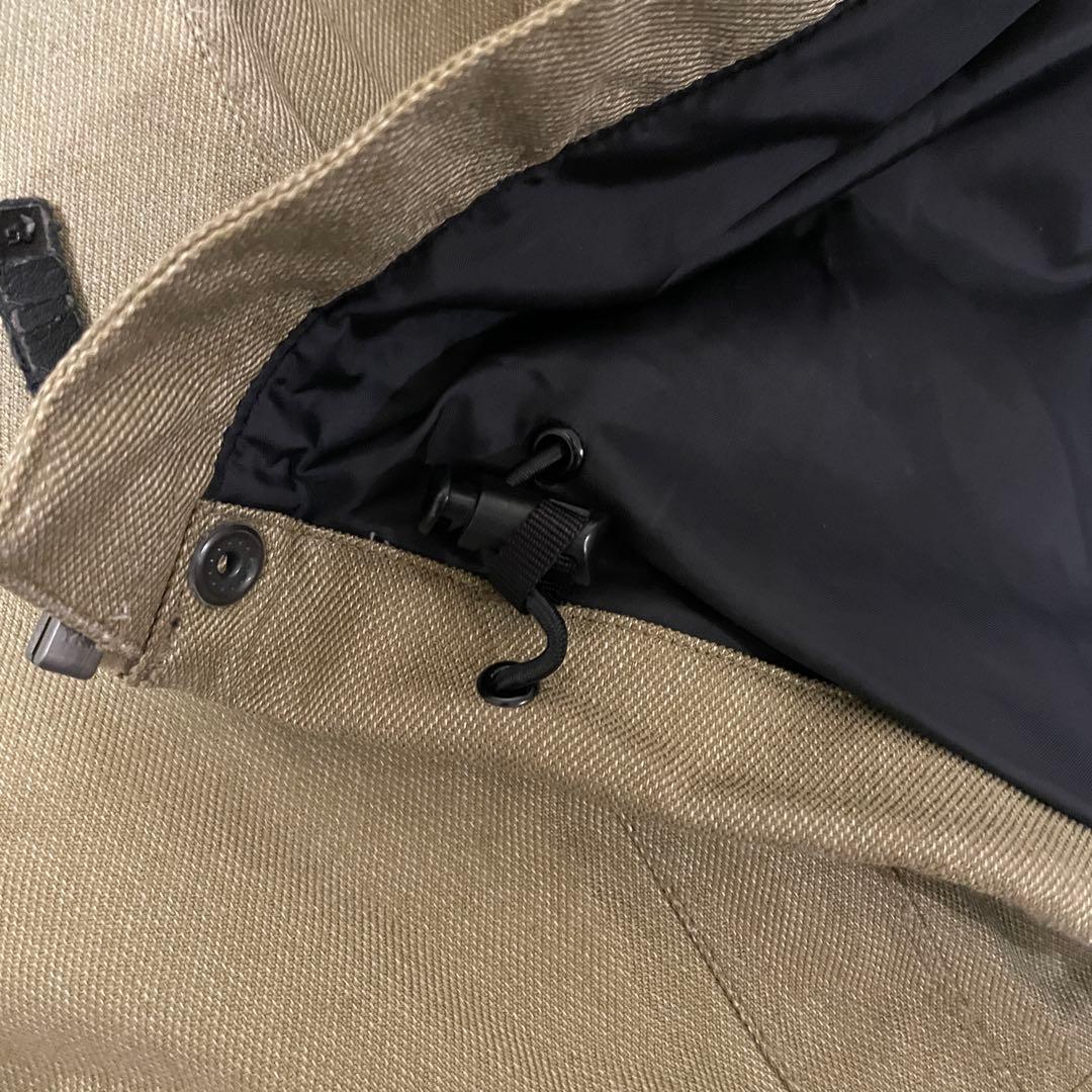 Burtonバートンスキーウェアスノーボードジャケットパーカーベージュ黒ブラック