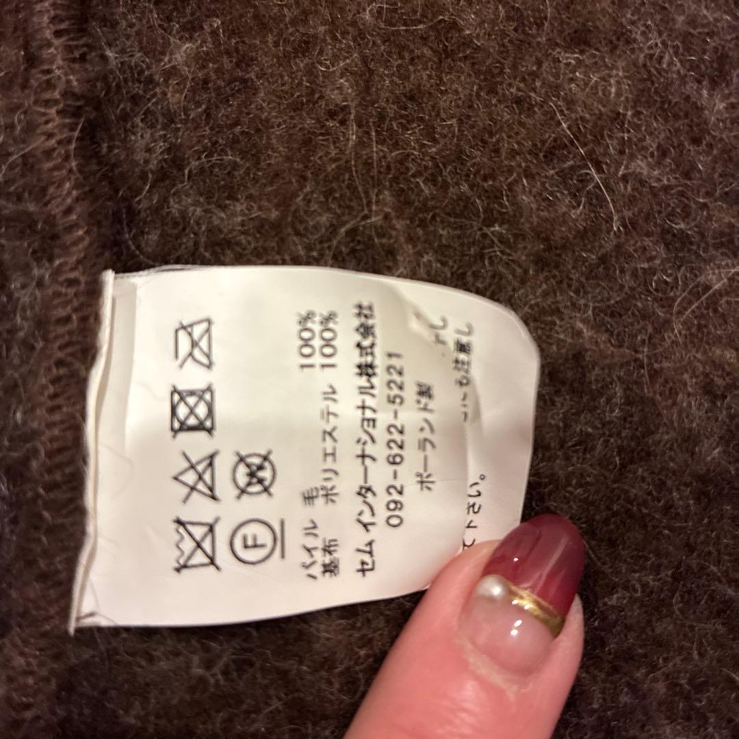 ★COLDBREAKER ウールベスト M ブラウン　コールドブレーカー★