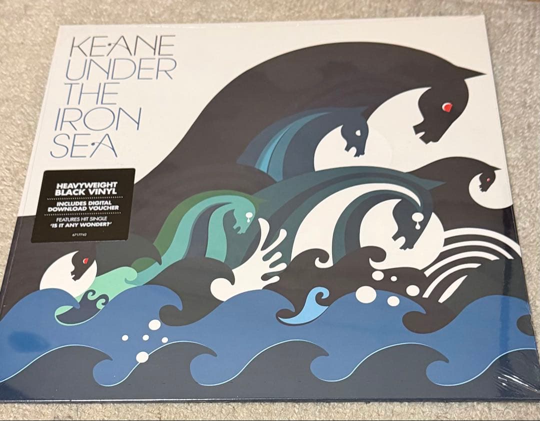 Keane – Under The Iron Sea リーシュー　LP レコード