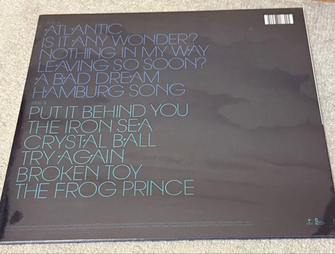 Keane – Under The Iron Sea リーシュー　LP レコード