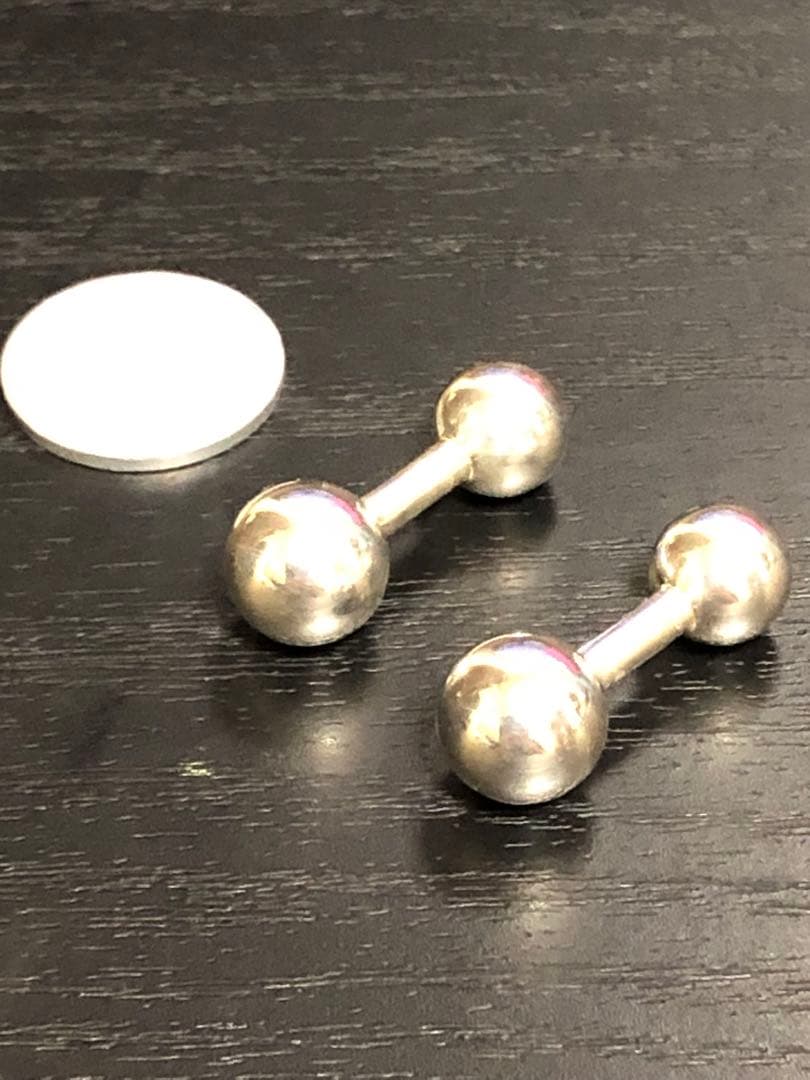TIFFANY ティファニー カフス カフリンクス ダンベルモチーフ　925