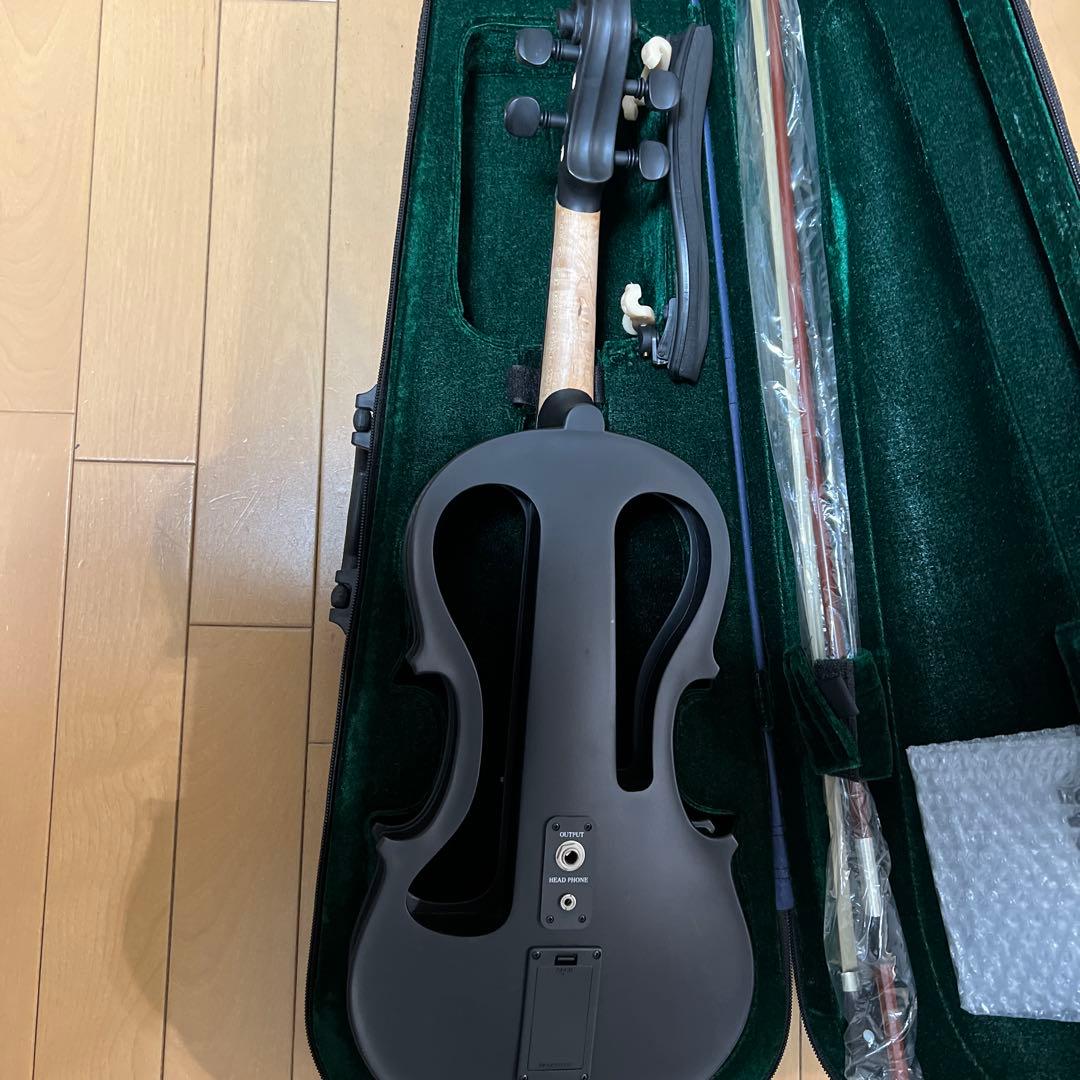 Hallstatt エレクトリックバイオリン ケース付き　CV-210E