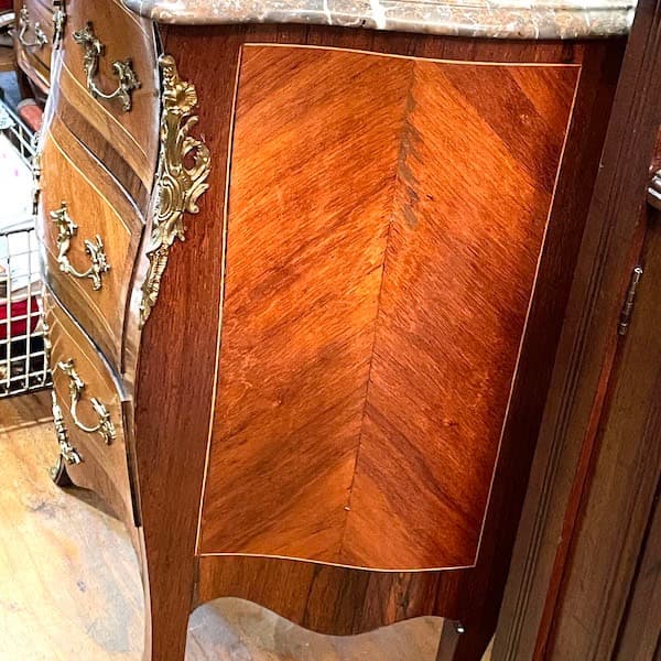 関西限定　送料別　アンティーク大理石チェスト　コンソールテーブル　サイドボード