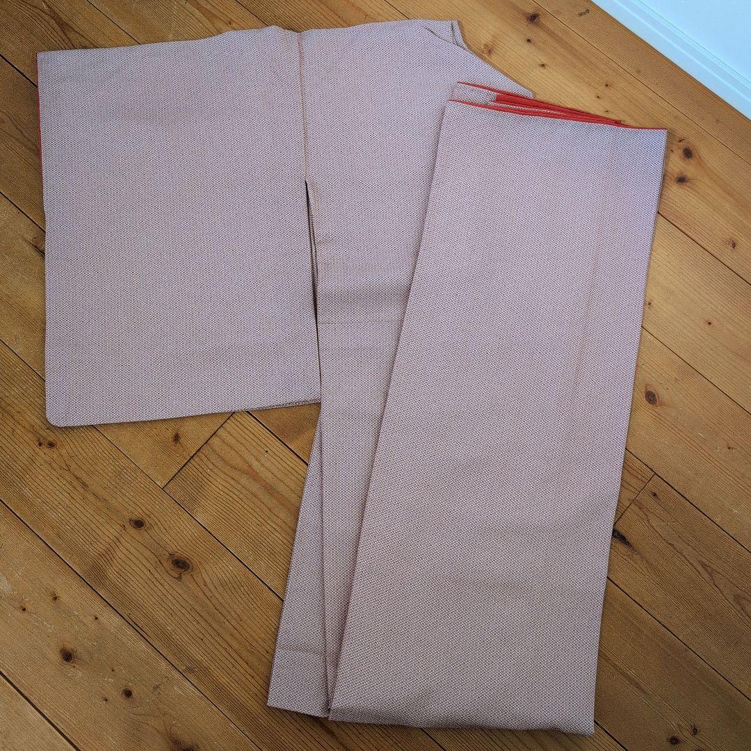 【専用】正絹小紋　袷【幾何学柄】着物/帯/帯揚/帯締/雪駄/襦袢/男性着物