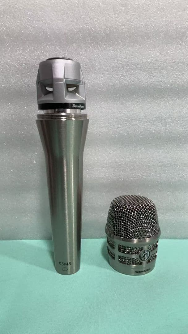 SHURE KSM8ダイナミックマイク シルバー
