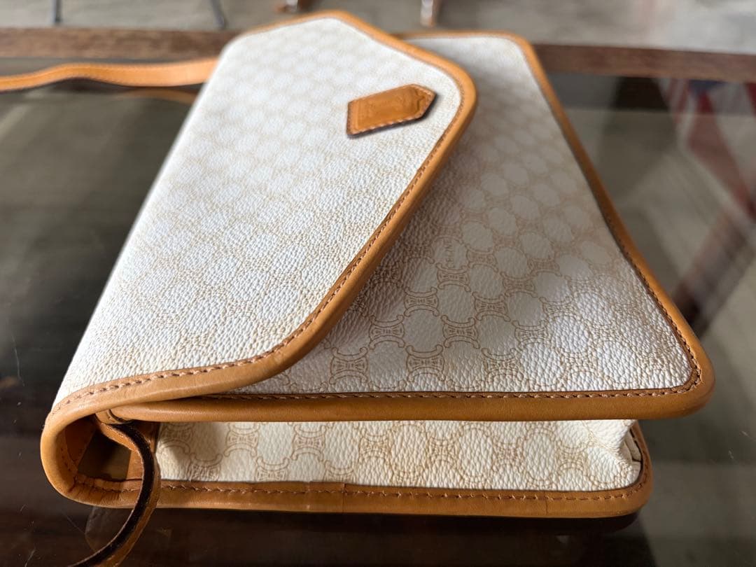 1980s vintage cap ビンテージセリーヌショルダーバック　マカダム