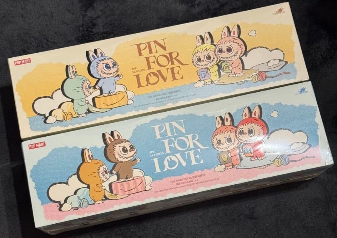 ラブブPIN FOR LOVEアソートボックス　2BOXセットA-M & N-Z