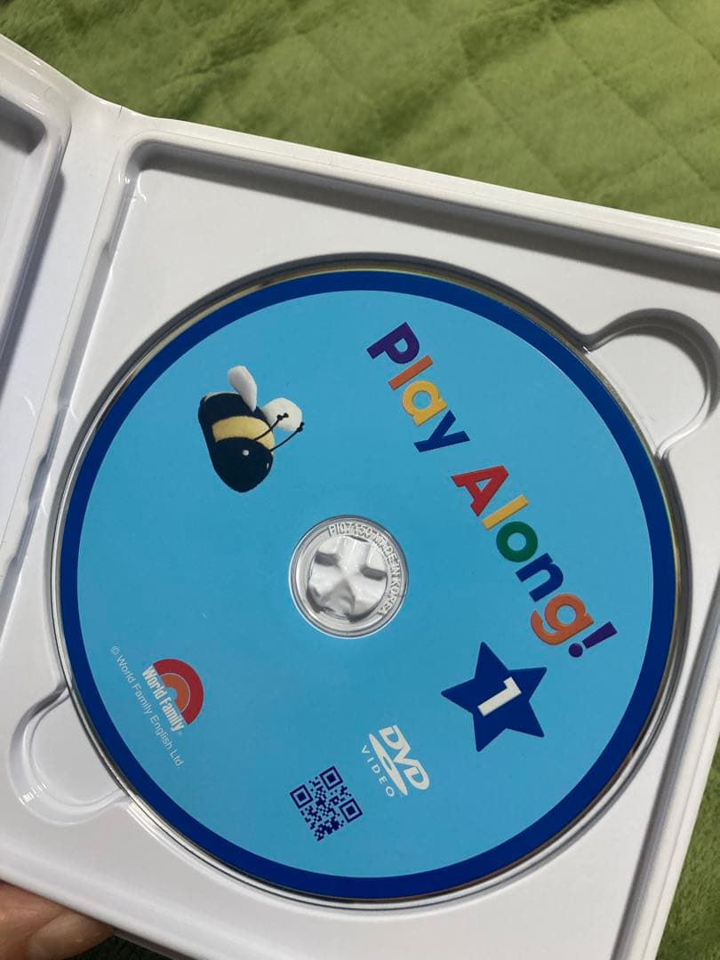 DWE プレイアロング　DVD 3枚