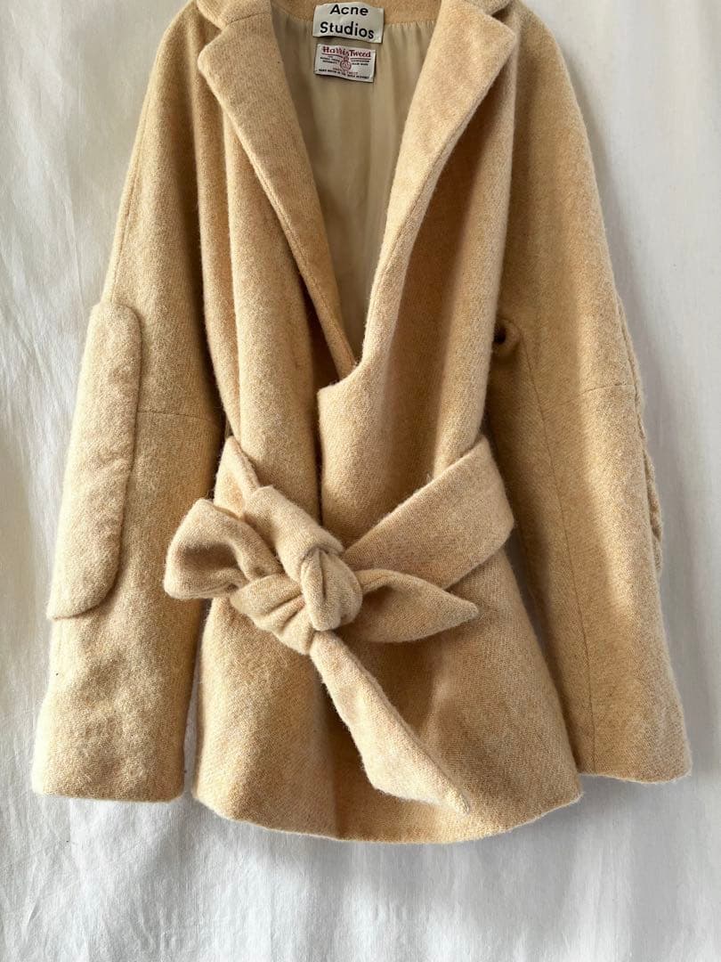 AcneStudios×HarrisTweedアクネ ハリスツイードコラボコート