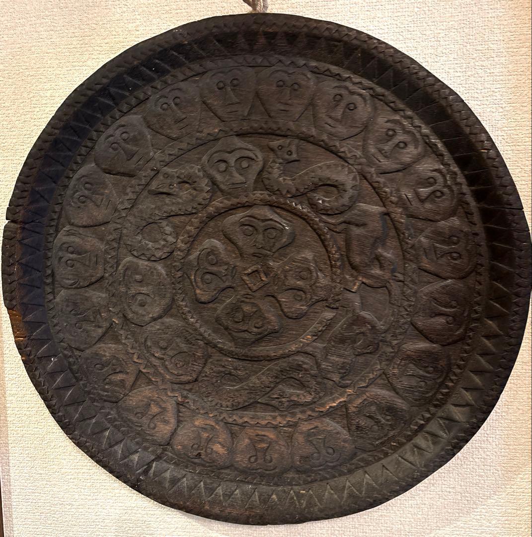 ブラジル　アマゾン　木彫り　アート